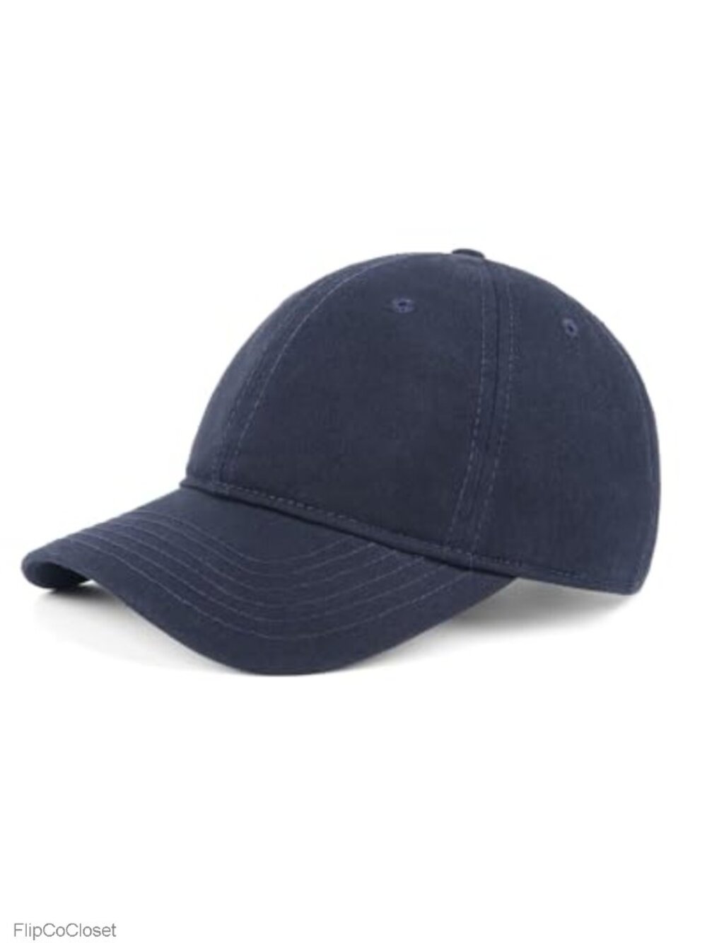 Small Baseball Cap for Women Men Adjustable Unstructured Dad Hat Cotton